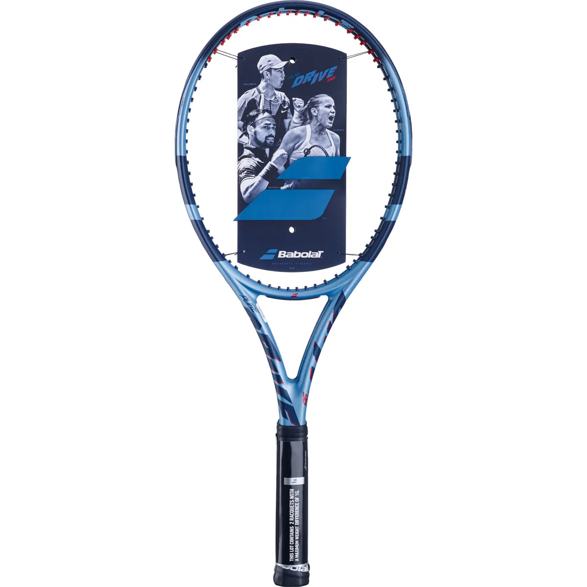 PACK OF 2 BABOLAT PURE DRIVE 98 RACKETS (305 GR)
