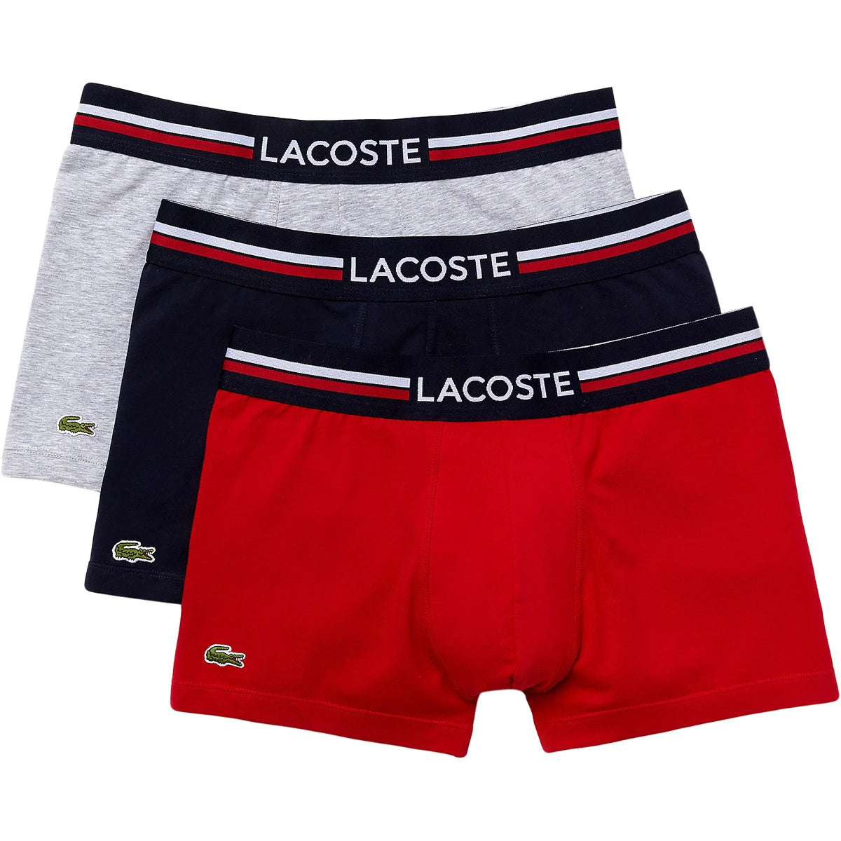 PACK OF 3 LACOSTE SHORT BOXERS