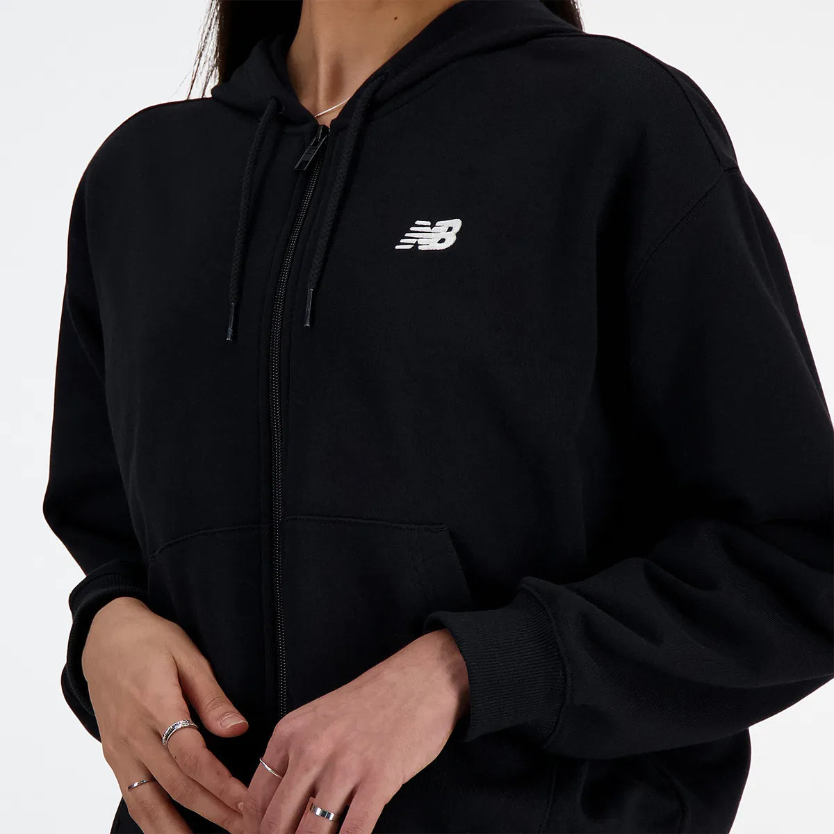 NEW BALANCE DAMEN SPORT ESSENTIALS TERRY FZ JACKE