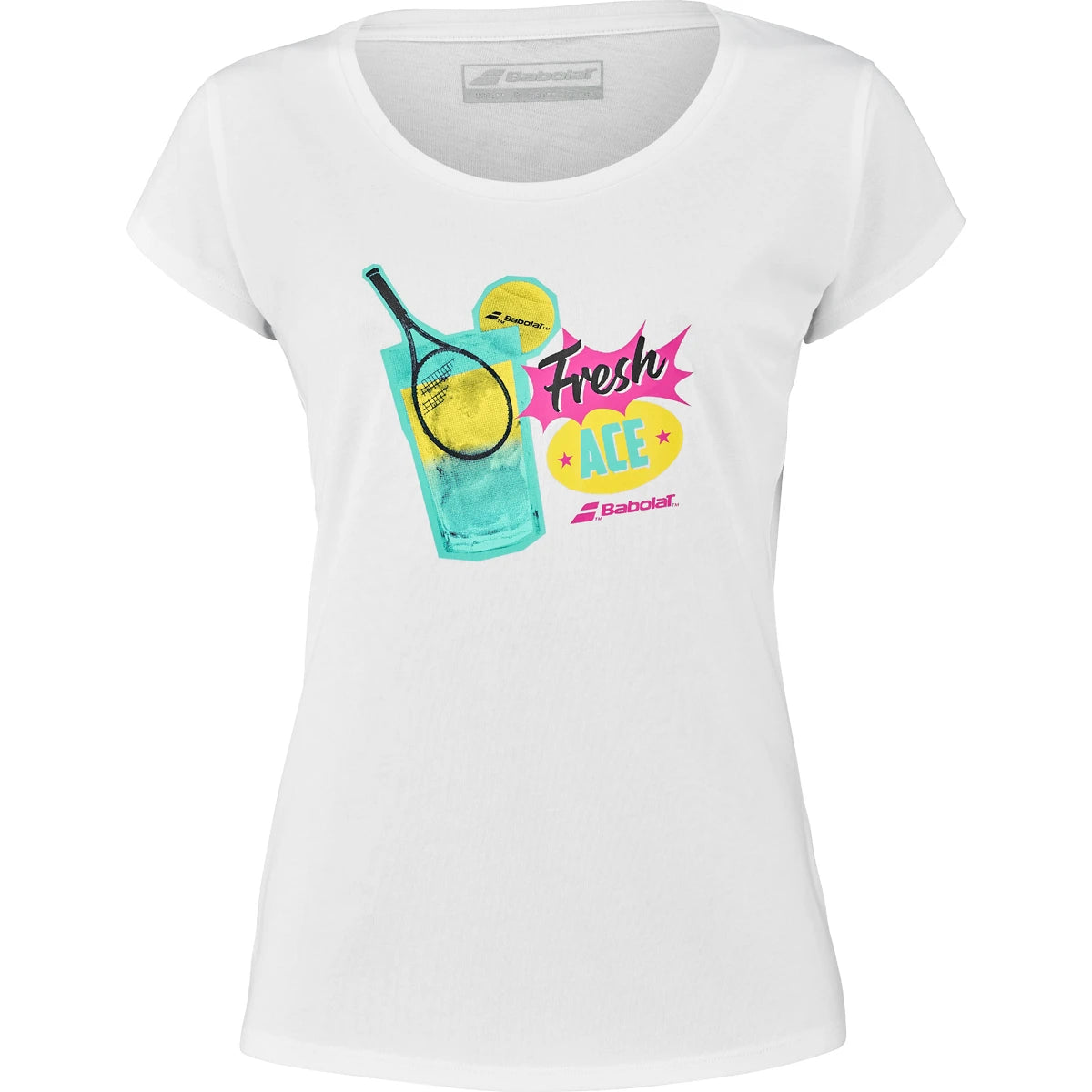 T-SHIRT BABOLAT FEMME EXERCISE MESSAGE