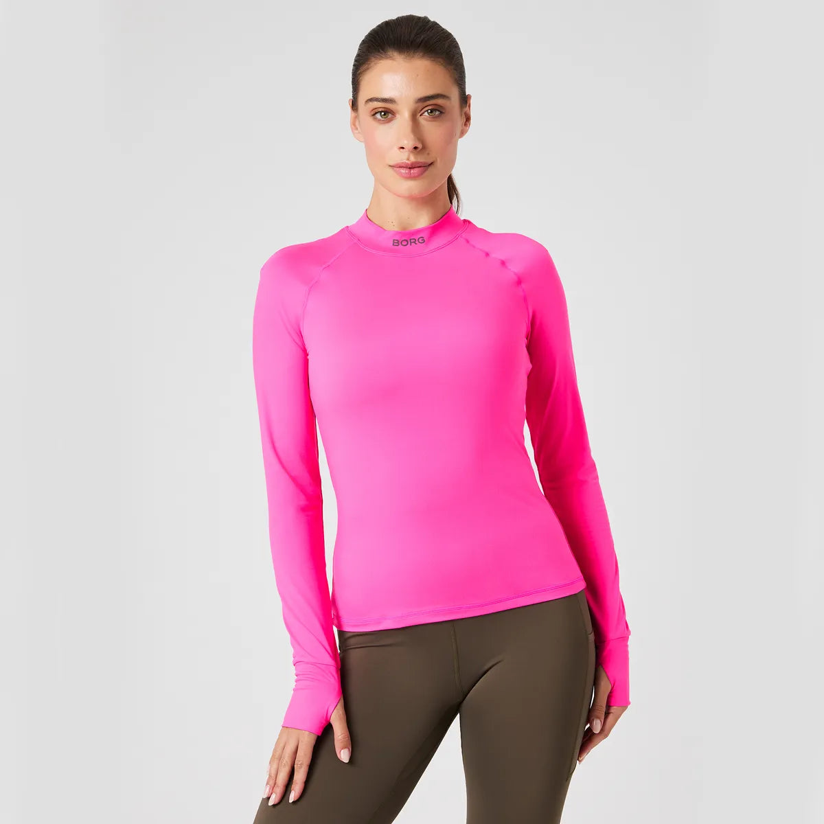T-SHIRT BJORN BORG FEMME PERFORMANCE MANCHES LONGUES