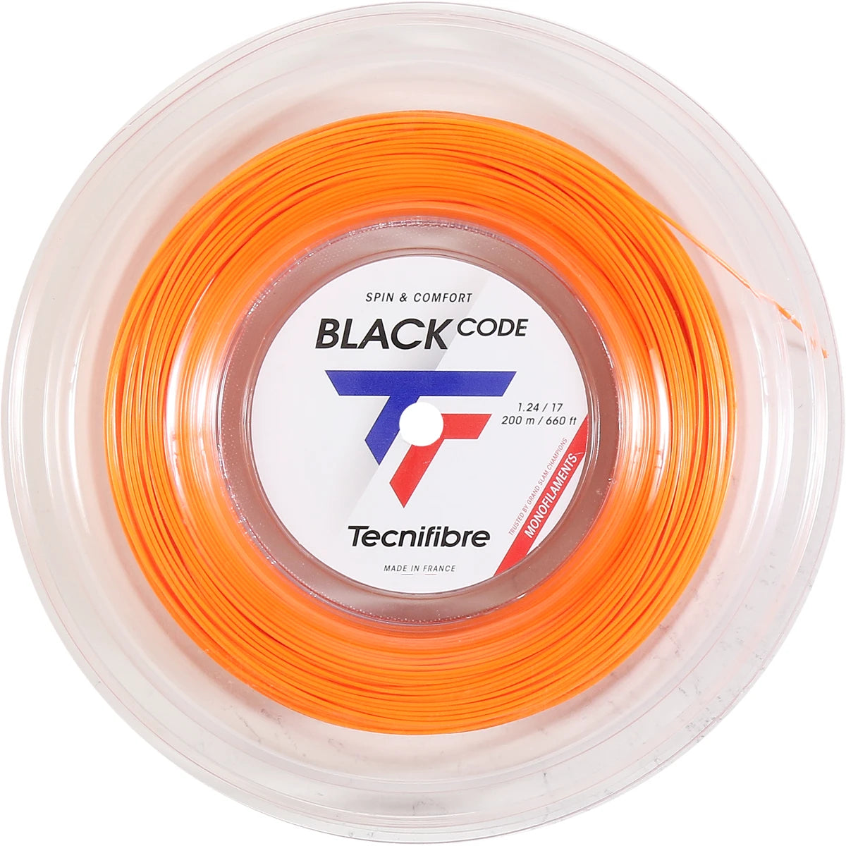 Bobine Tecnifibre Black Code Fire (200 Mètres)