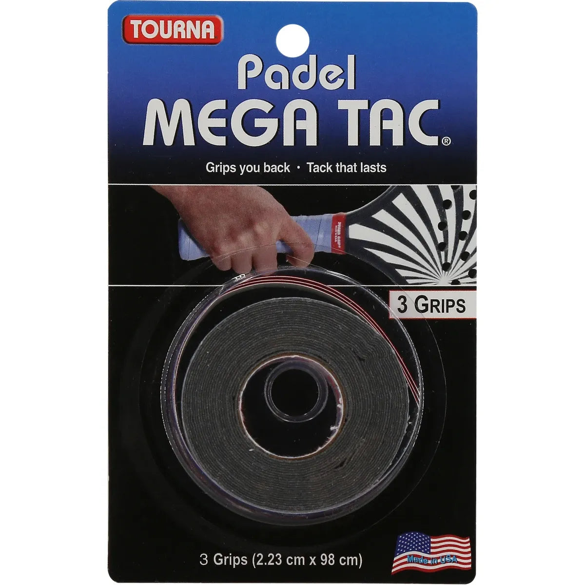 TOURNA MEGATAC PADEL OVERGRIPS x3