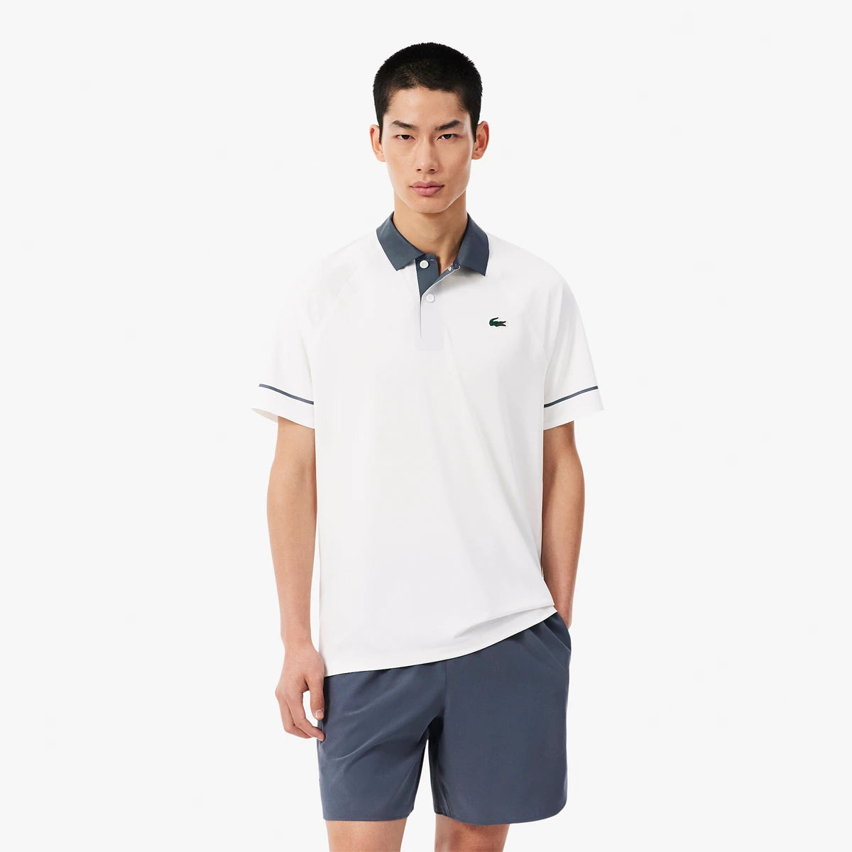 POLO LACOSTE DJOKOVIC ON COURT NEW YORK