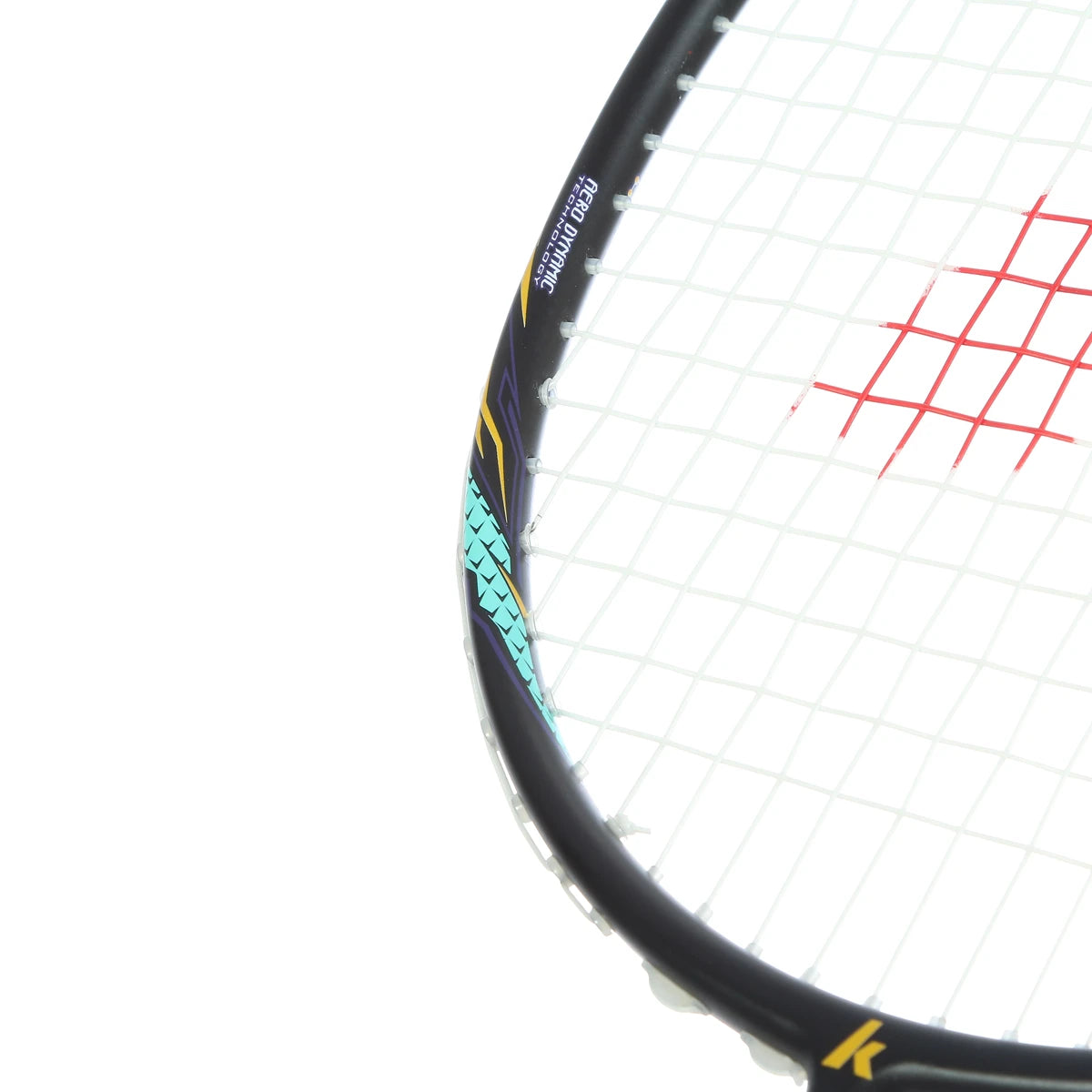 BADMINTONSCHLÄGER KAWASAKI PASSION P38 BLACK (BESAITET)