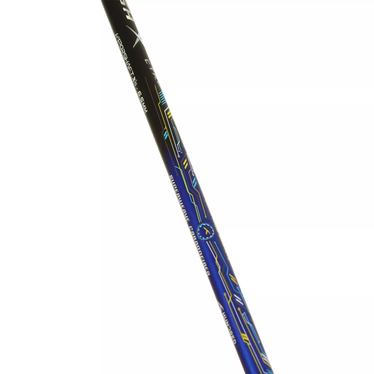 Raquette de Badminton Hundred Aeroflash X Ctrl Black-Blue-Silver (non cordée)