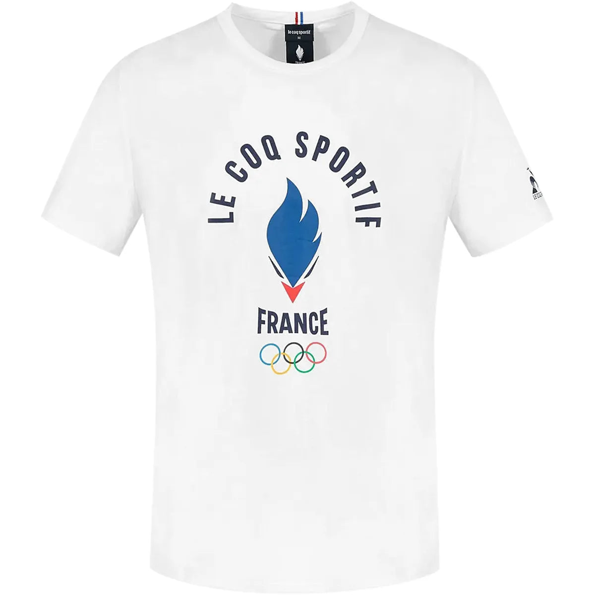 T-SHIRT LE COQ SPORTIF FRANCE OLYMPIQUE VILLAGE (1)