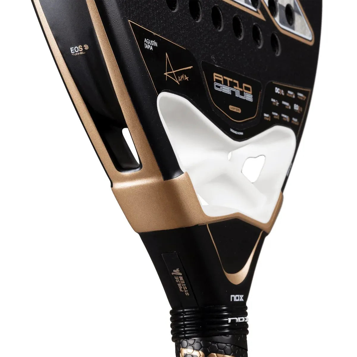 RAQUETTE DE PADEL NOX AT10 GENIUS 18K ALUM BY AGUSTIN TAPIA 2026