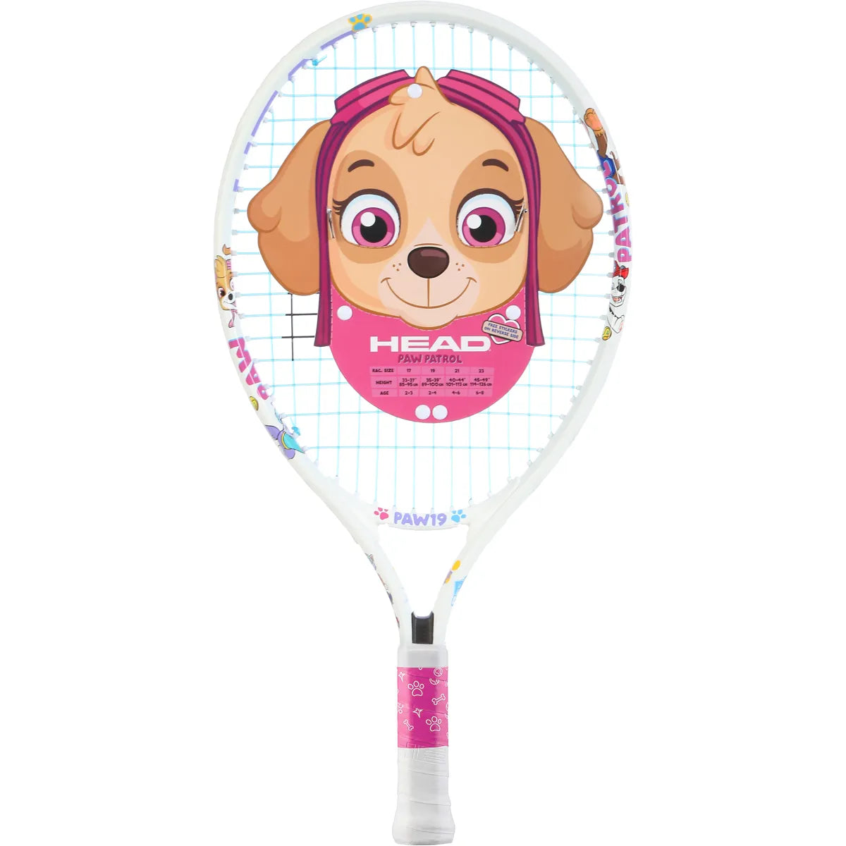 RAQUETTE HEAD JUNIOR PAT PATROUILLE STELLA 19