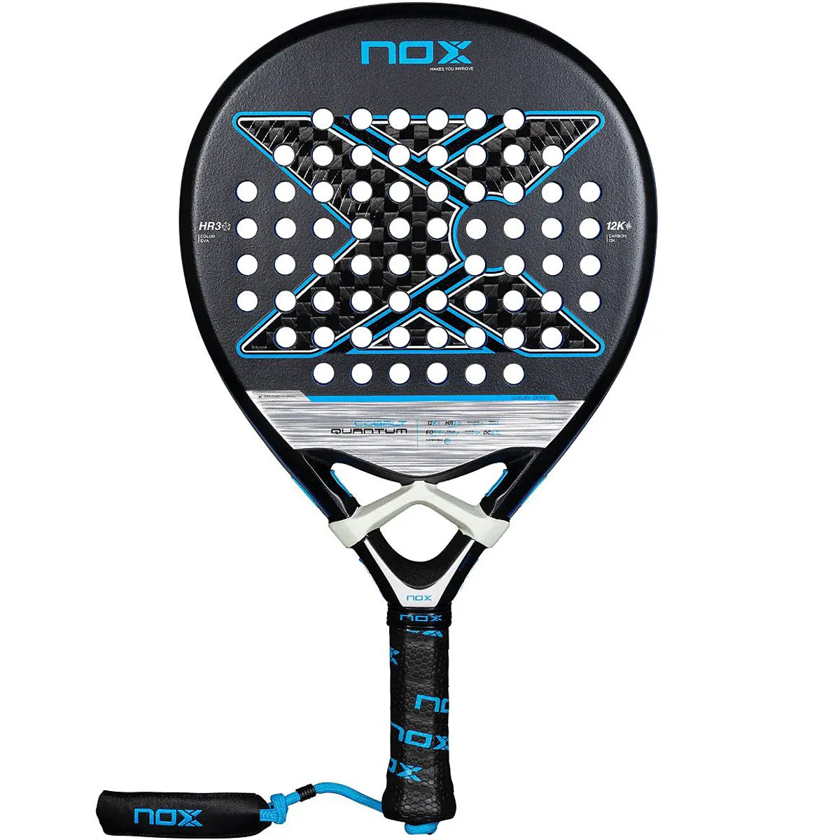 NOX QUANTUM COBALT 12K PADEL RACKET