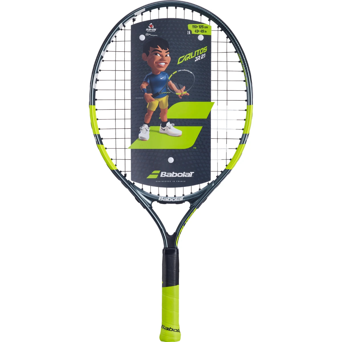 RAQUETTE BABOLAT JUNIOR CARLITOS 21