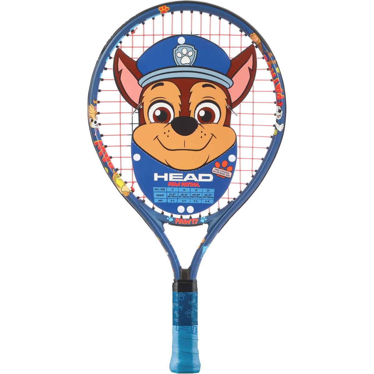 RAQUETTE HEAD JUNIOR PAT PATROUILLE CHASE 17