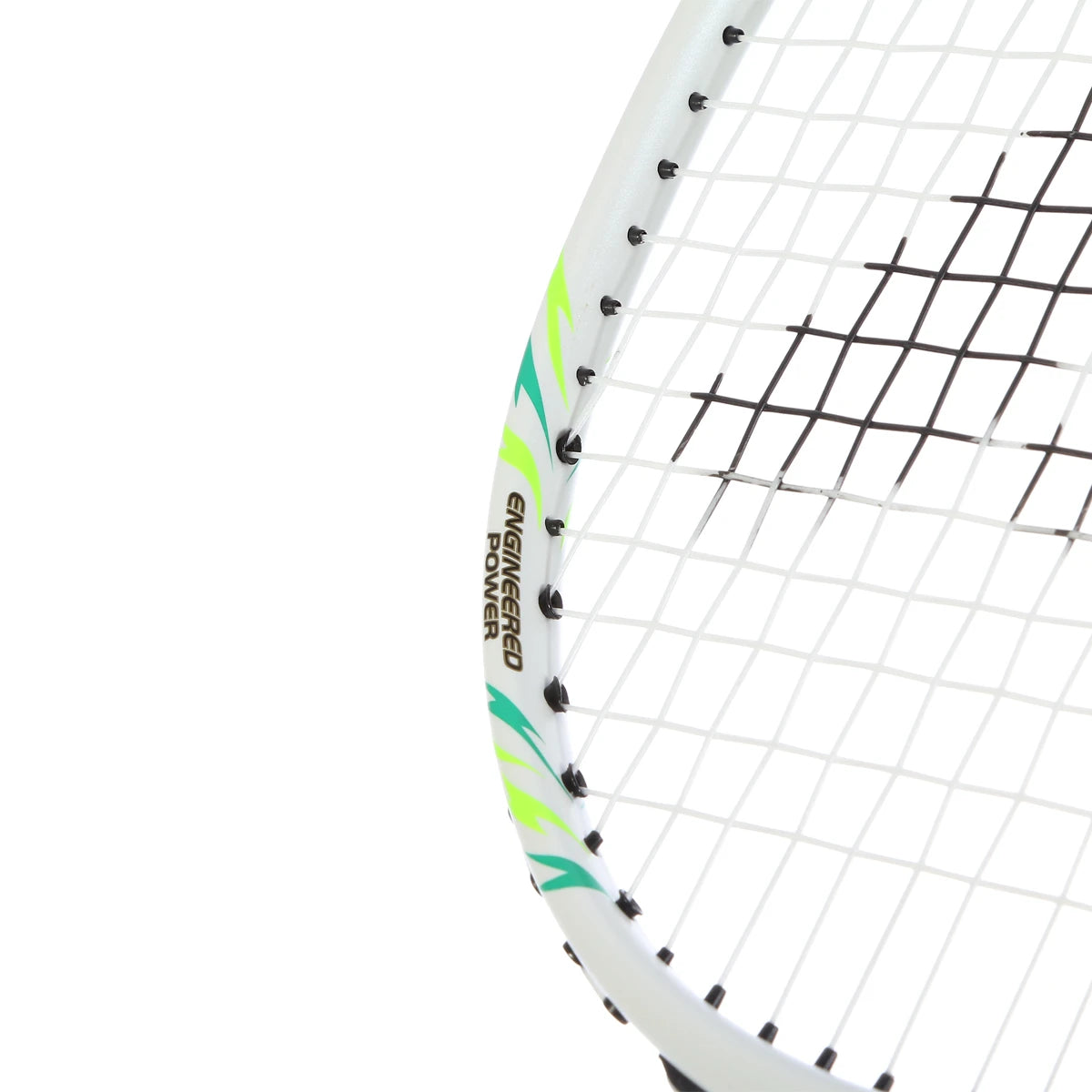PRO KENNEX IMPACT NEW CARBON LIME BADMINTON RACKET (STRUNG)