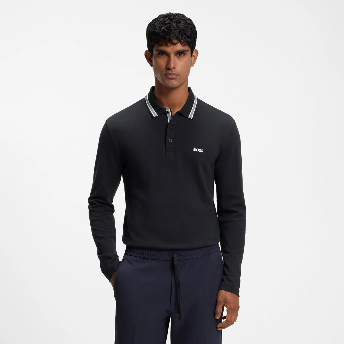 Polo Boss Manches Longues Plisy