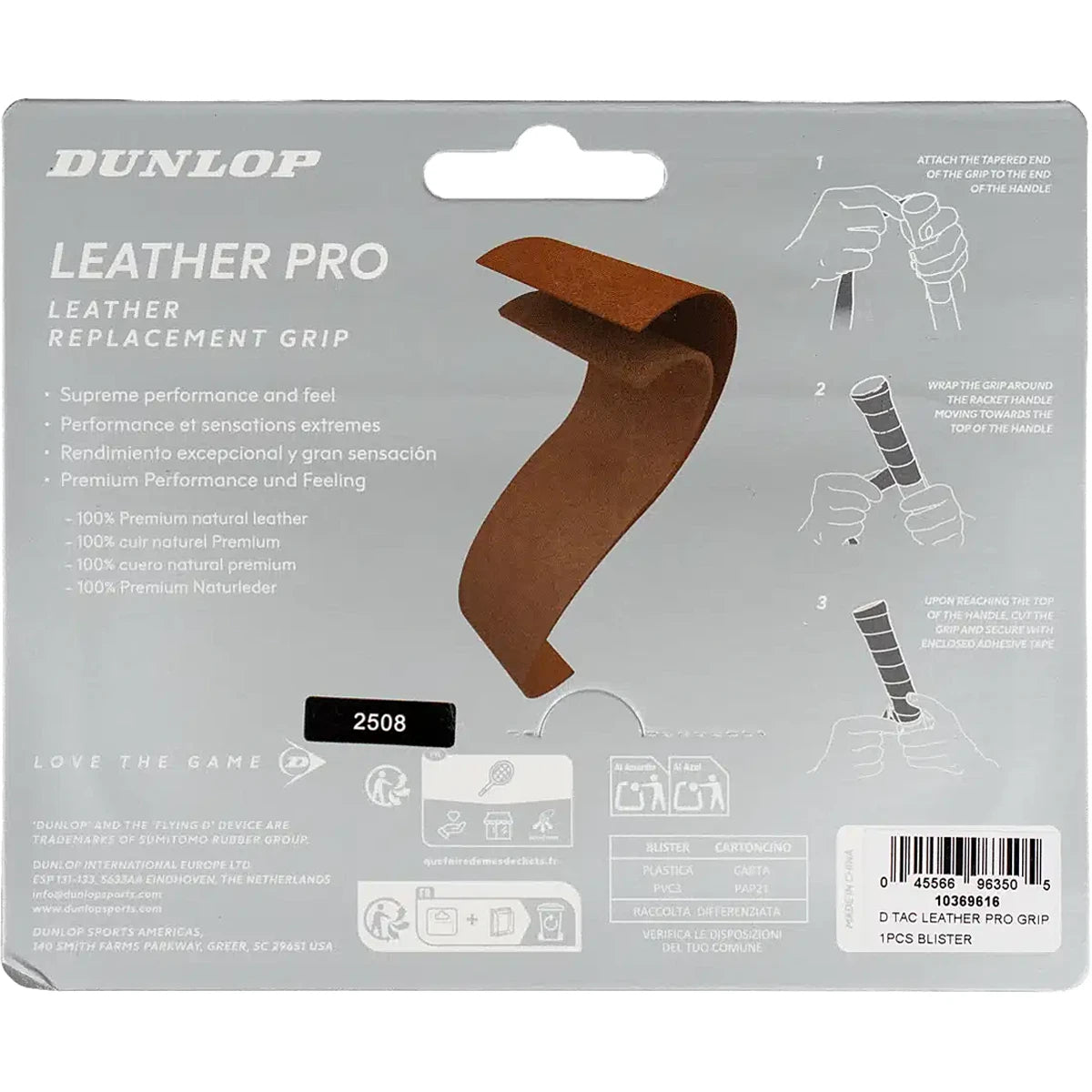 Grip Dunlop Leather Pro
