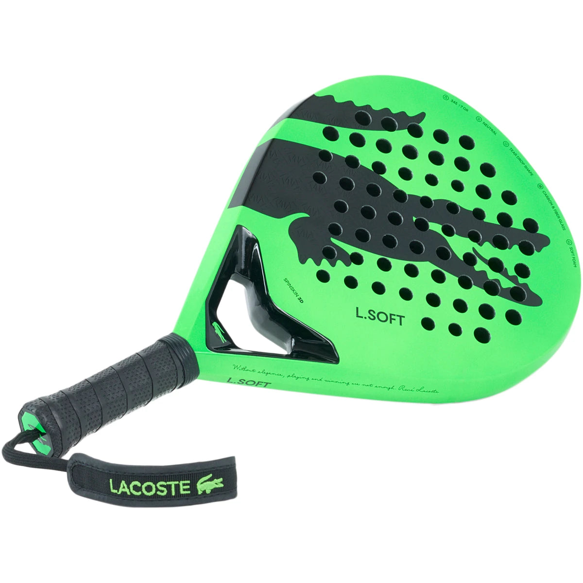 RAQUETTE PADEL LACOSTE L-SOFT
