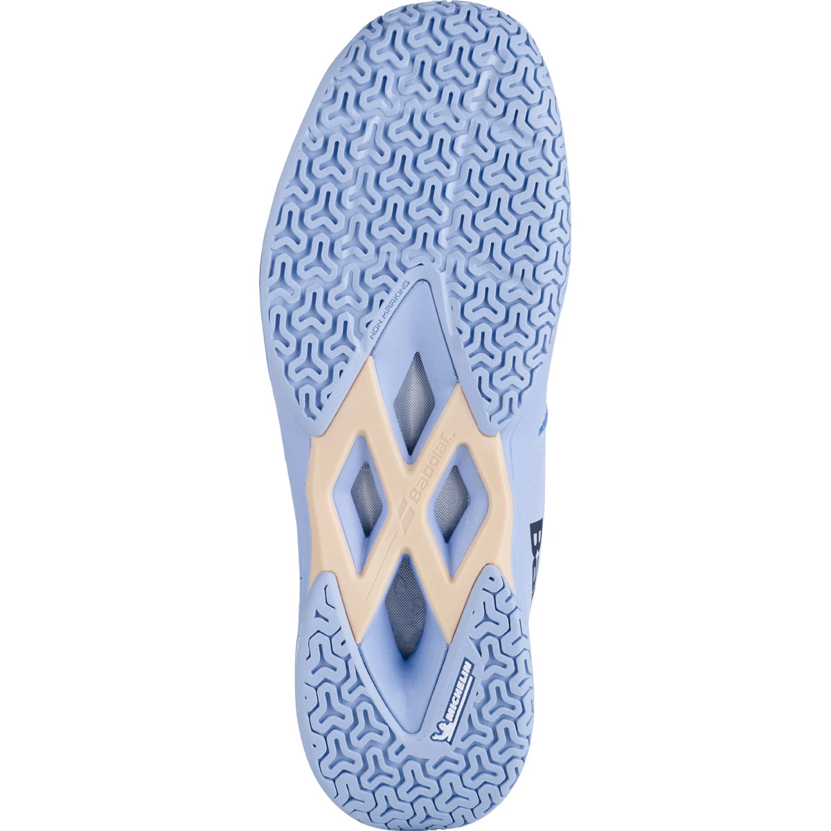 BABOLAT DAMENSCHUHE INDOOR SHADOW TEAM 2 HELLBLAU