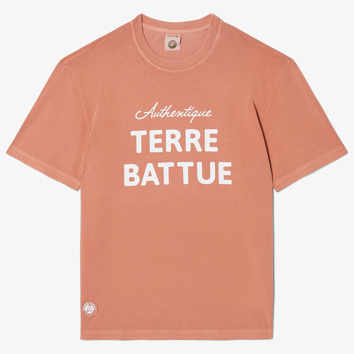T-SHIRT LACOSTE ROLAND GARROS CLAY