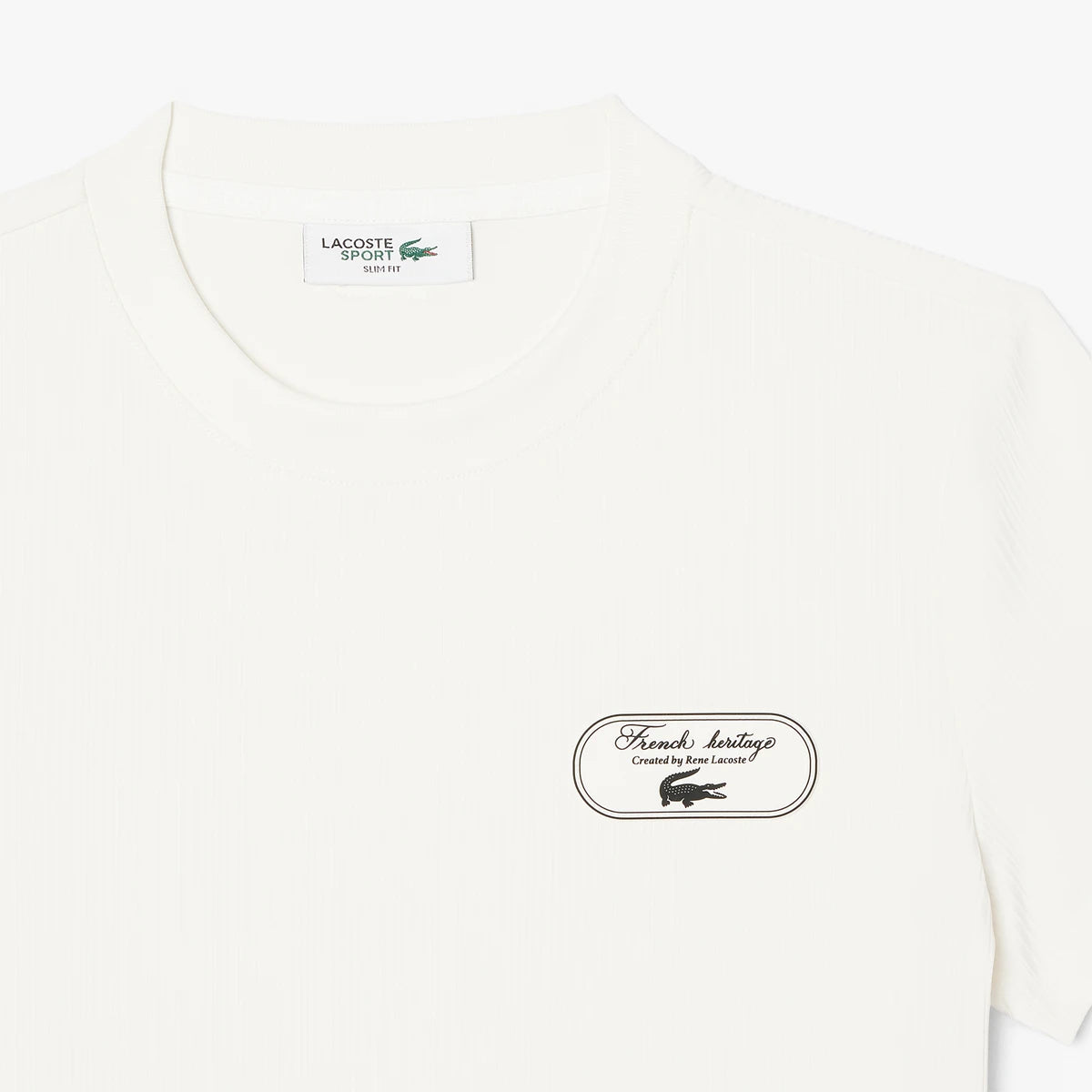 WOMEN'S LACOSTE HERITAGE T-SHIRT