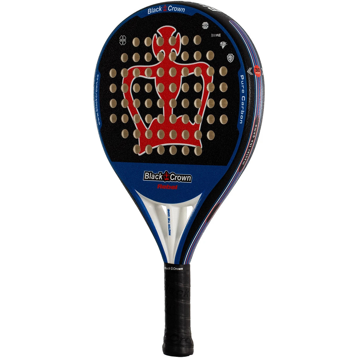 RAQUETTE DE PADEL BLACK CROWN REBEL