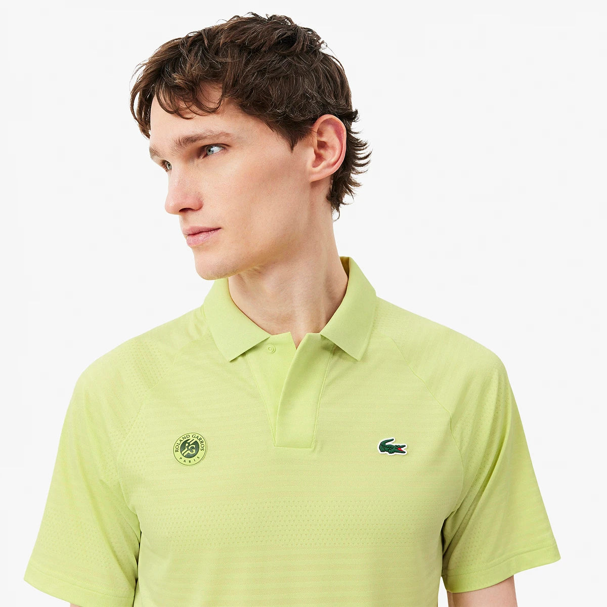 POLO LACOSTE SPIELER AUF DEM PLATZ GRAFISCH