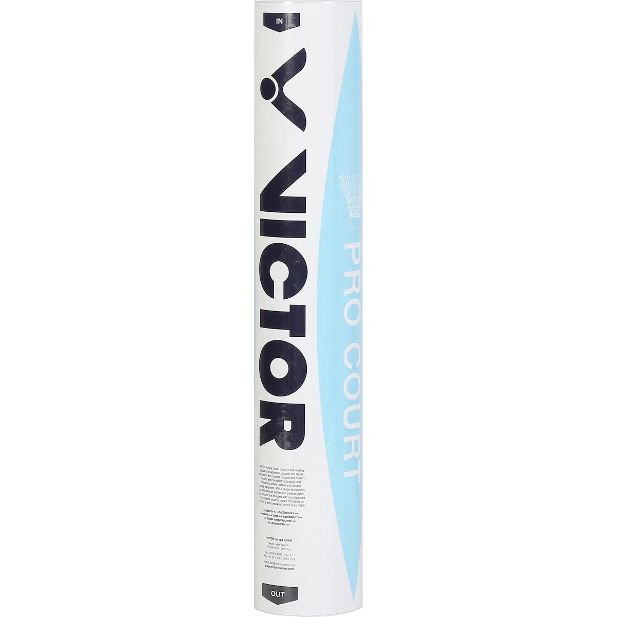 VOLANTS DE BADMINTON PLUMES VICTOR PRO COURT