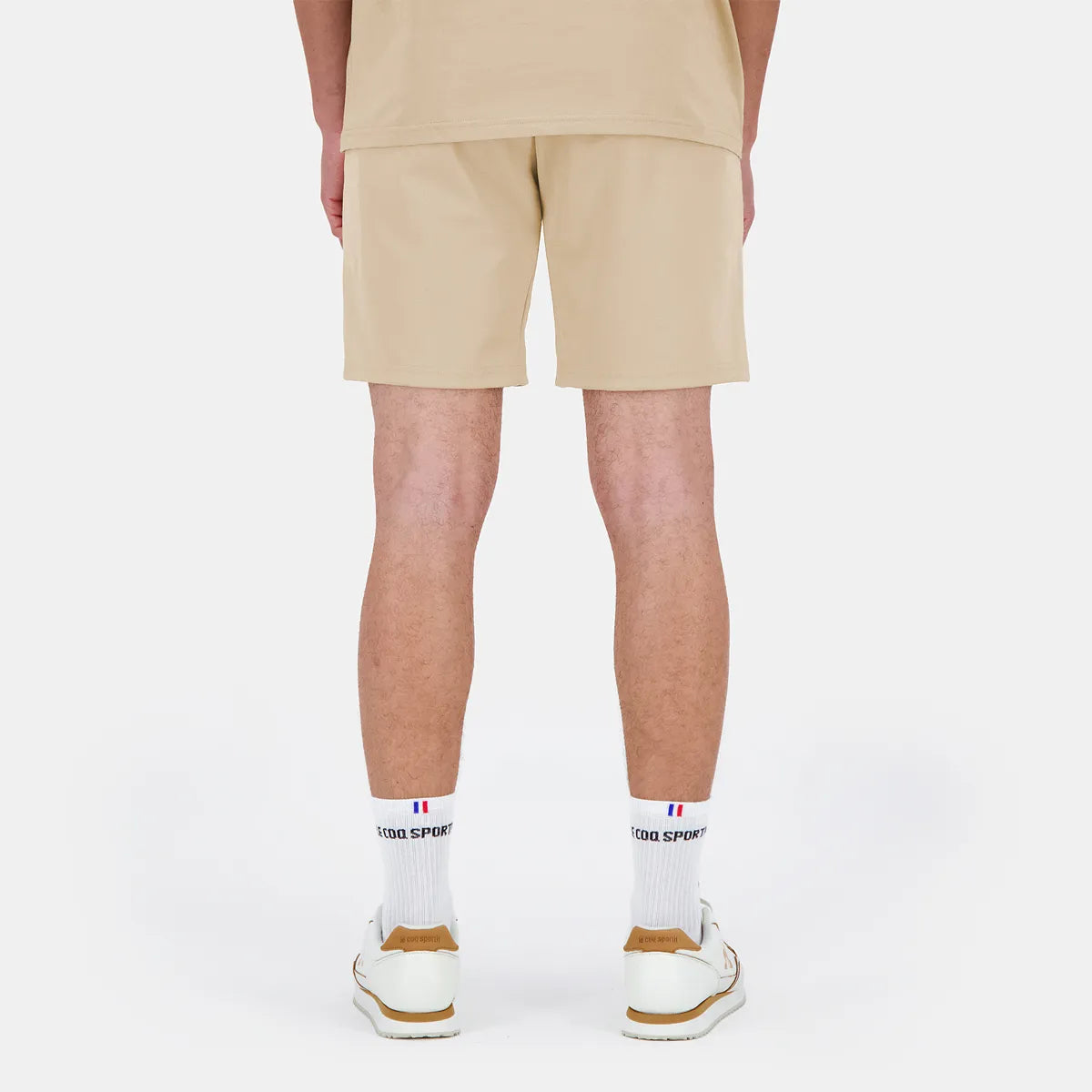 SHORT LE COQ SPORTIF ARGENT