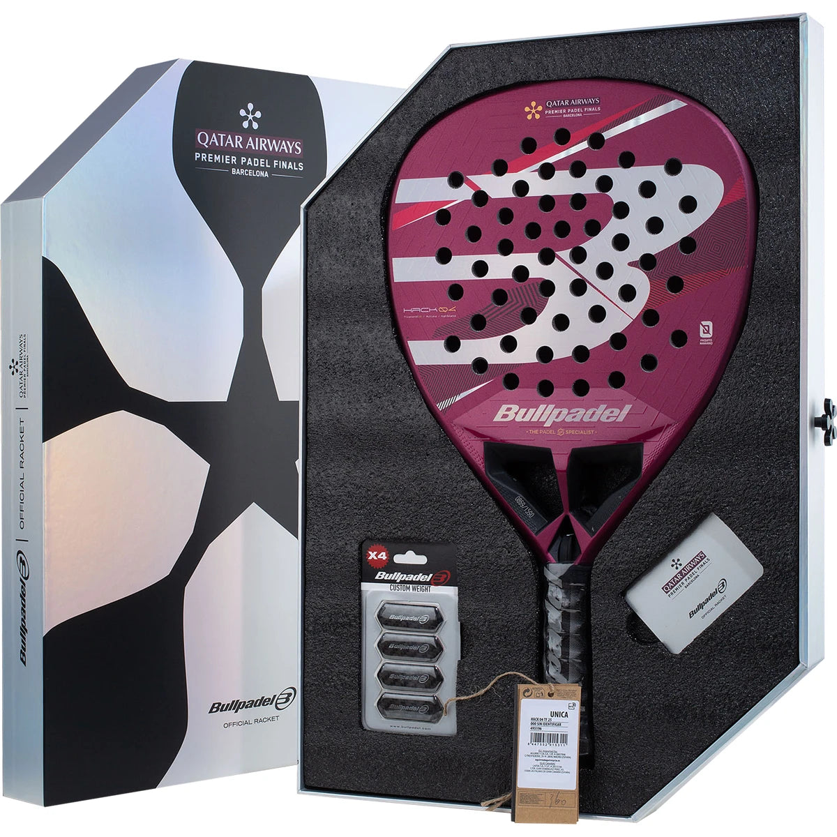 BULLPADEL HACK 04 TOUR FINALS 25 PADEL RACKET