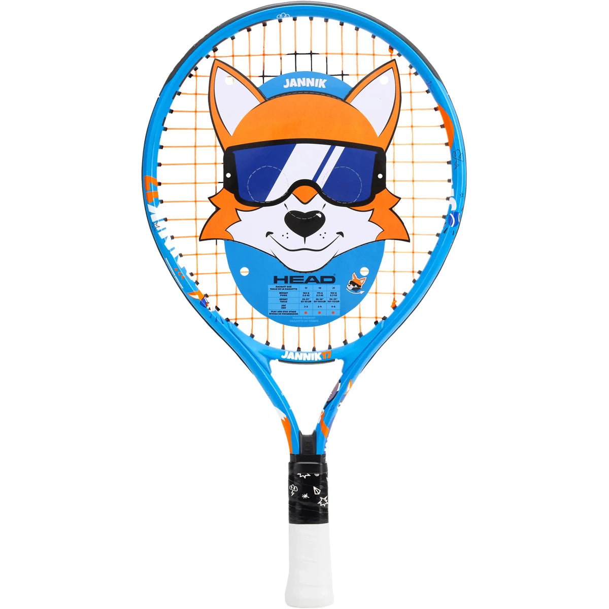 RAQUETTE HEAD JUNIOR JANNIK 17