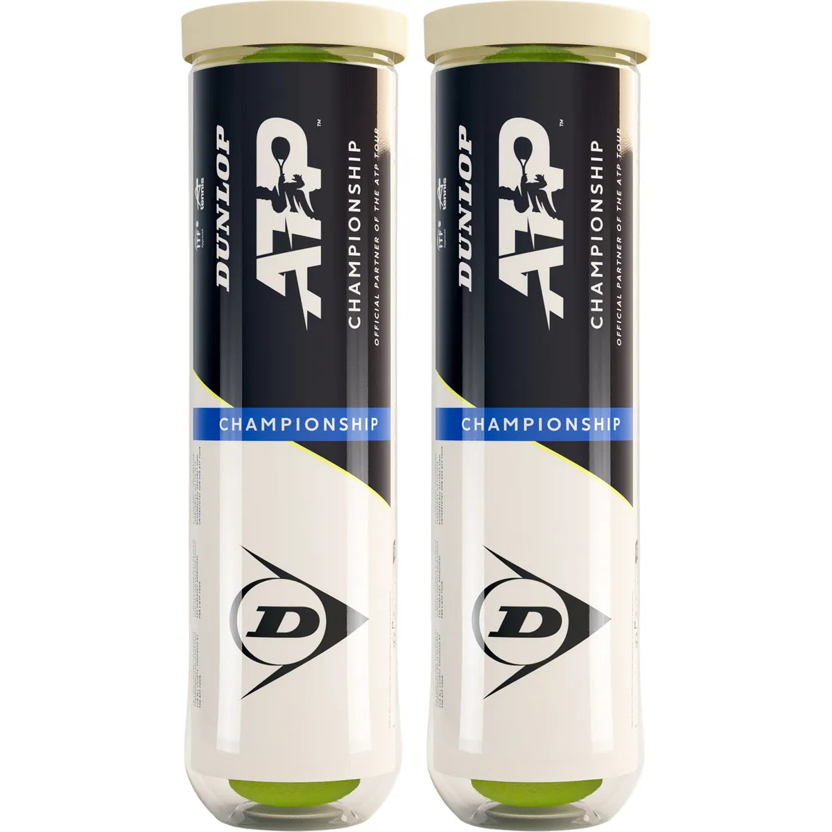 BIPACK MIT 4 DUNLOP ATP CHAMPIONSHIP BALLEN