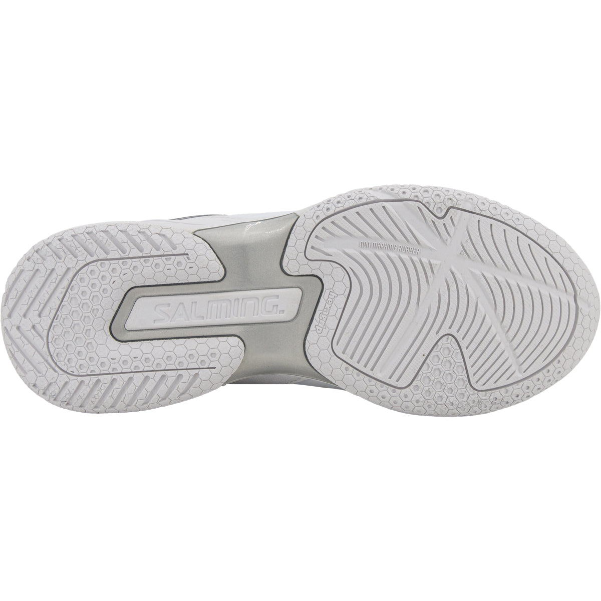 SALMING DAMENSCHUHE INDOOR FUSION PRO WEISS/SILBER
