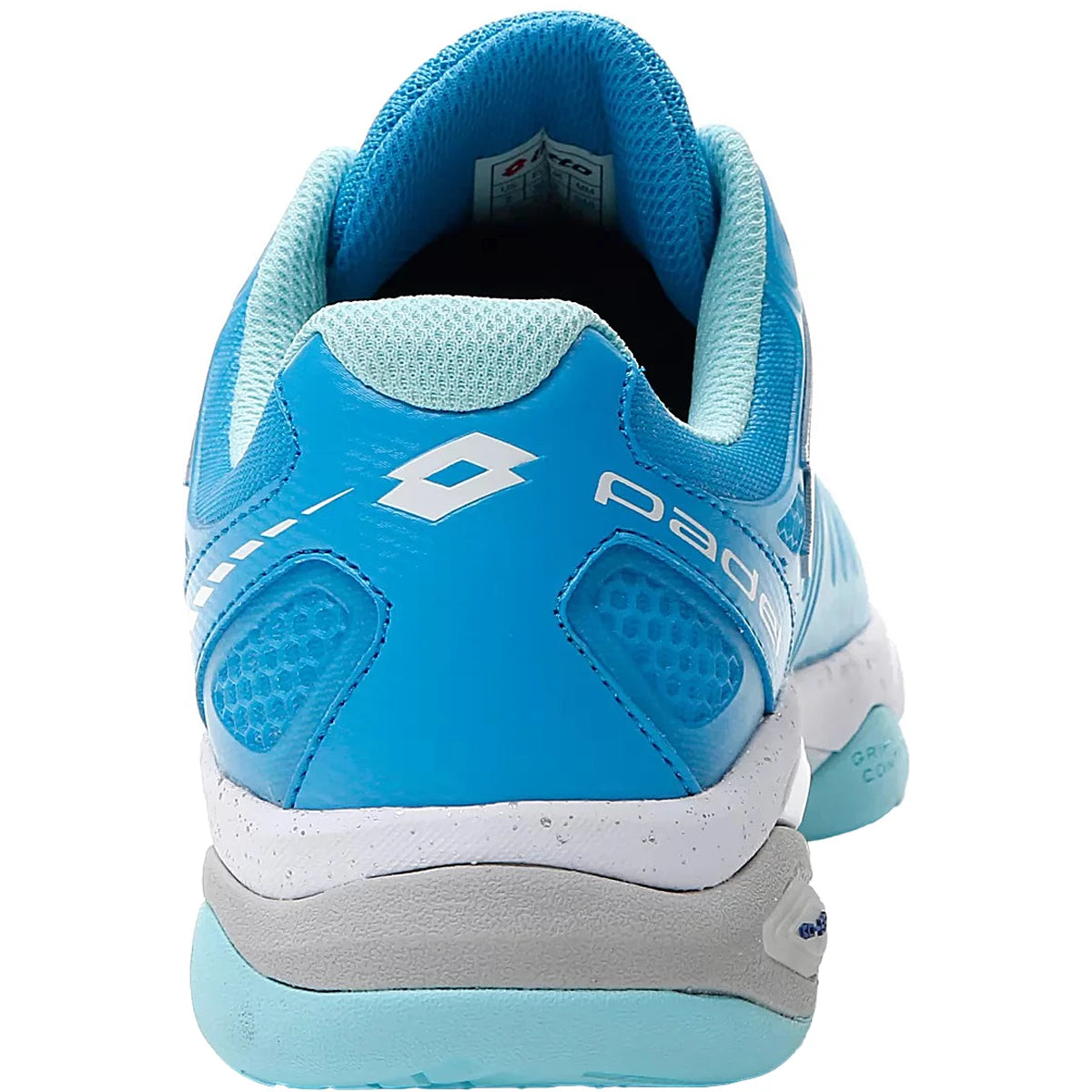 LOTTO DAMENSCHUHE SUPERRAPIDA 200 III PADEL/ROTEN BODEN