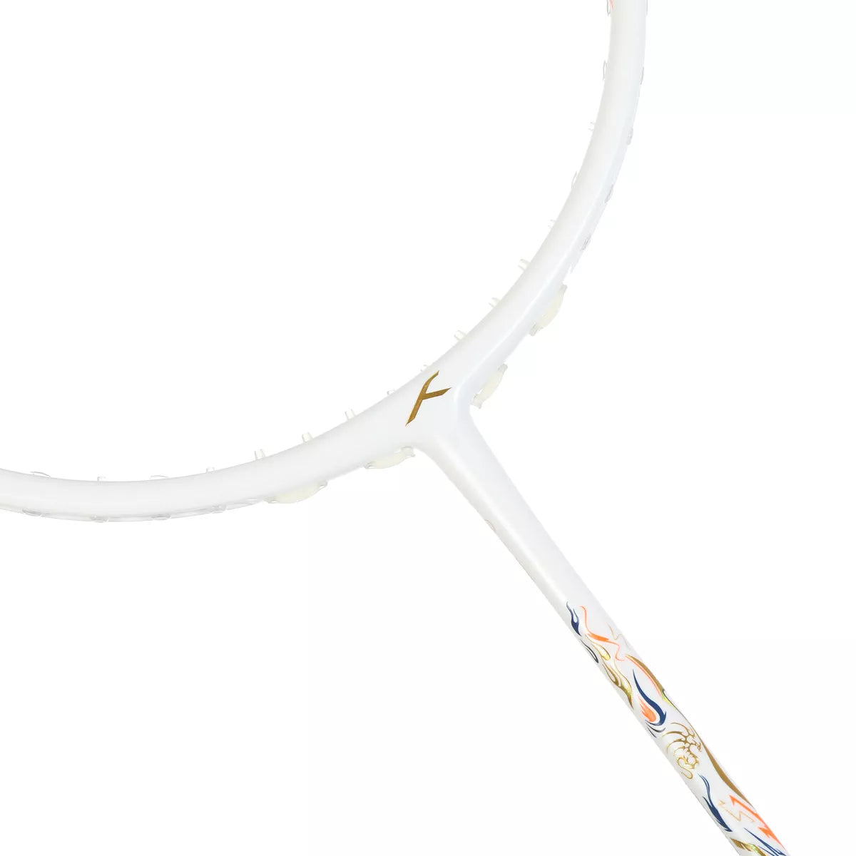 RAQUETTE DE BADMINTON HUNDRED BATTLE 900-(4U) WHITE