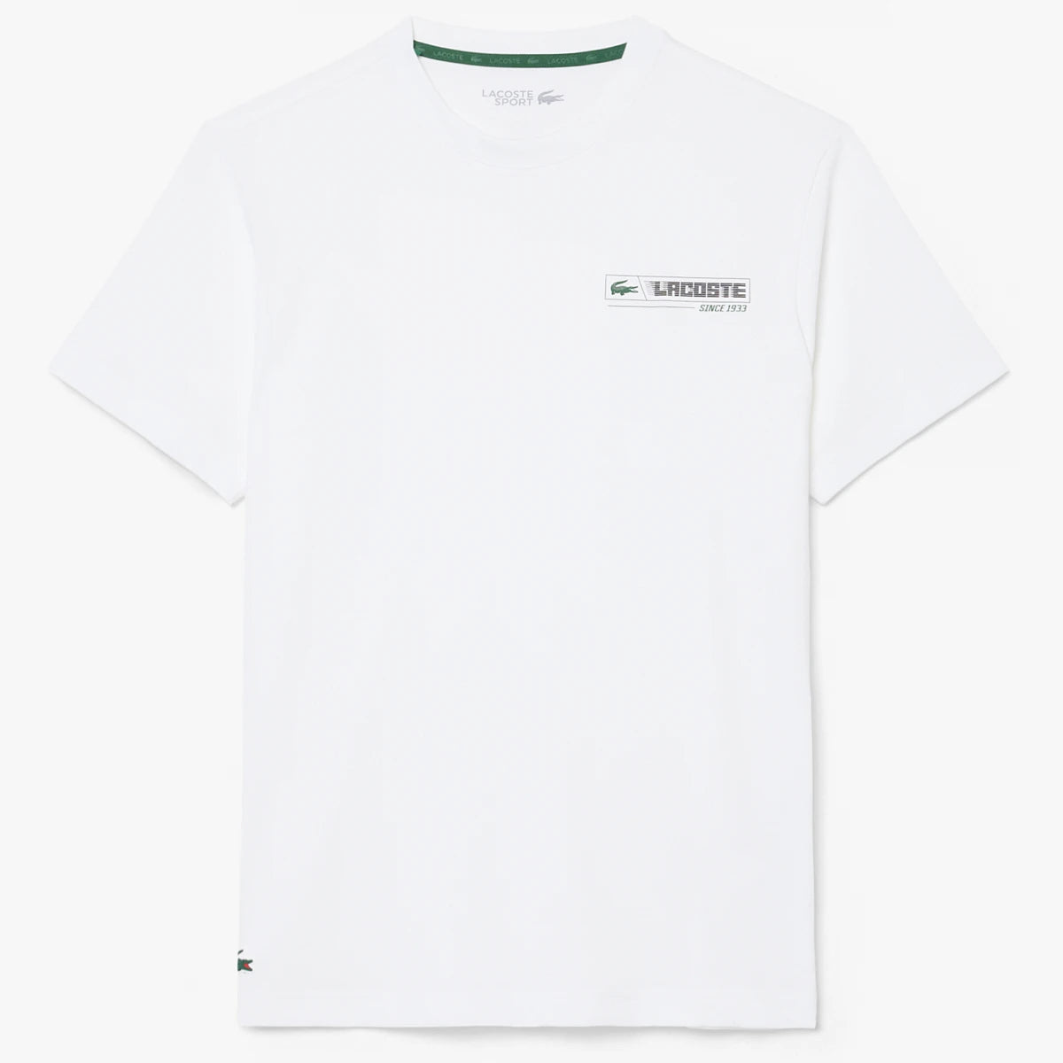 LACOSTE CORE PERFORMANCE TRAINING GRAPHIC T-SHIRT