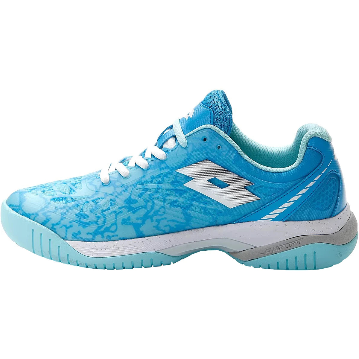 LOTTO DAMENSCHUHE SUPERRAPIDA 200 III PADEL/ROTEN BODEN