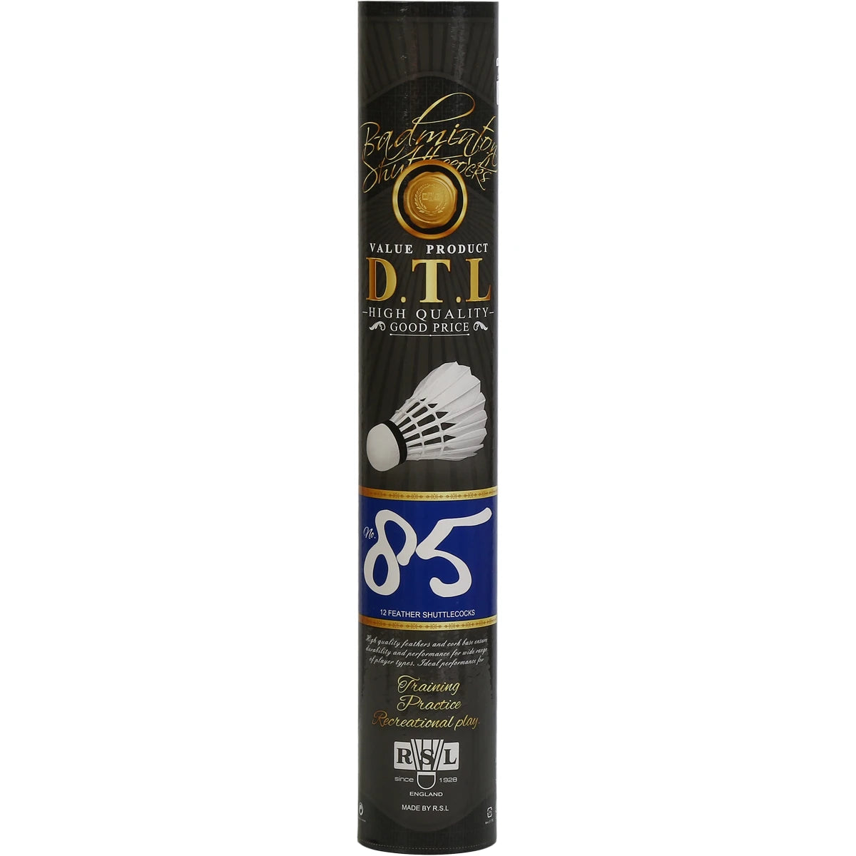 VOLANTS DE BADMINTON PLUMES RSL DTL85