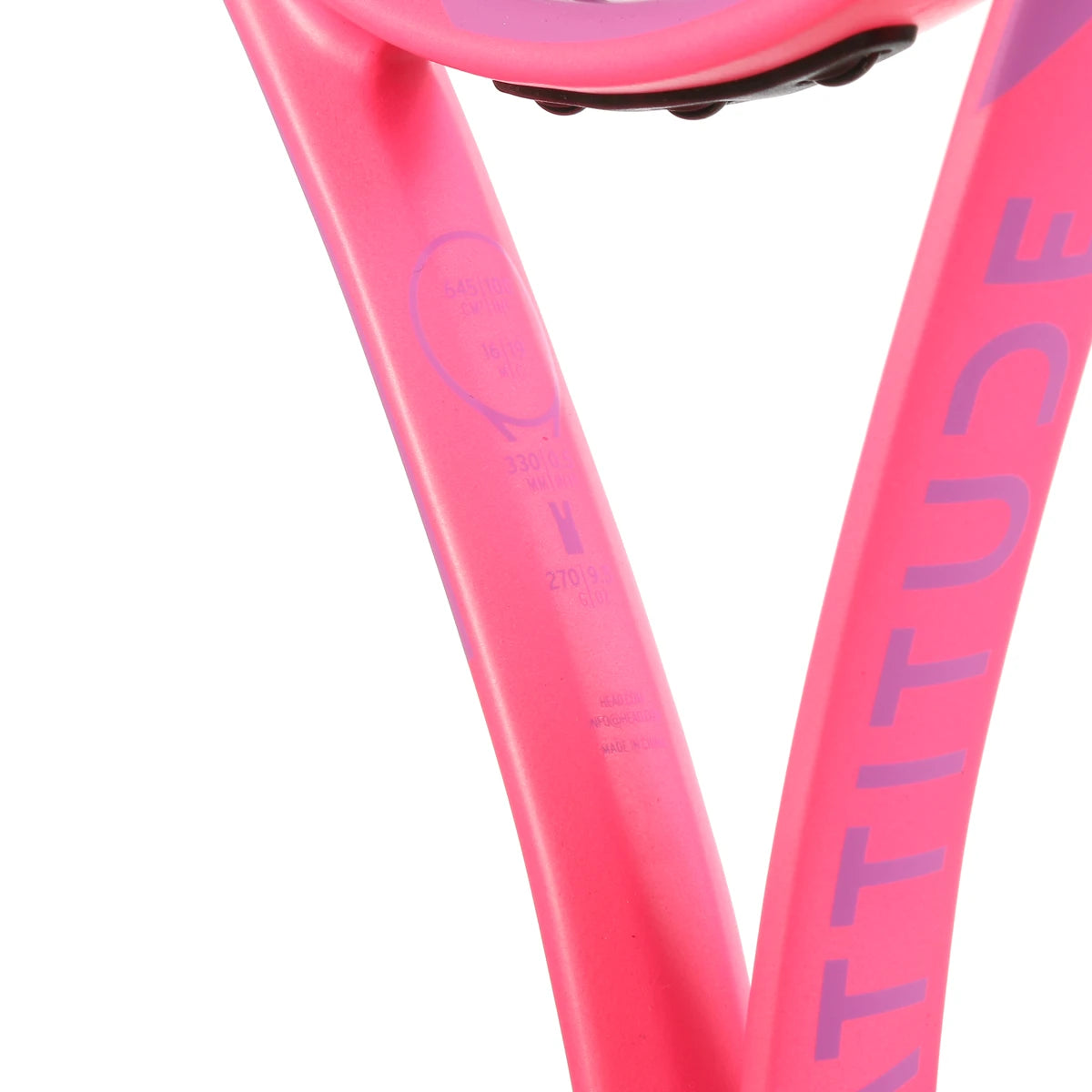 RAQUETTE HEAD MX ATTITUDE COMP PINK (270 GR) CORDEE