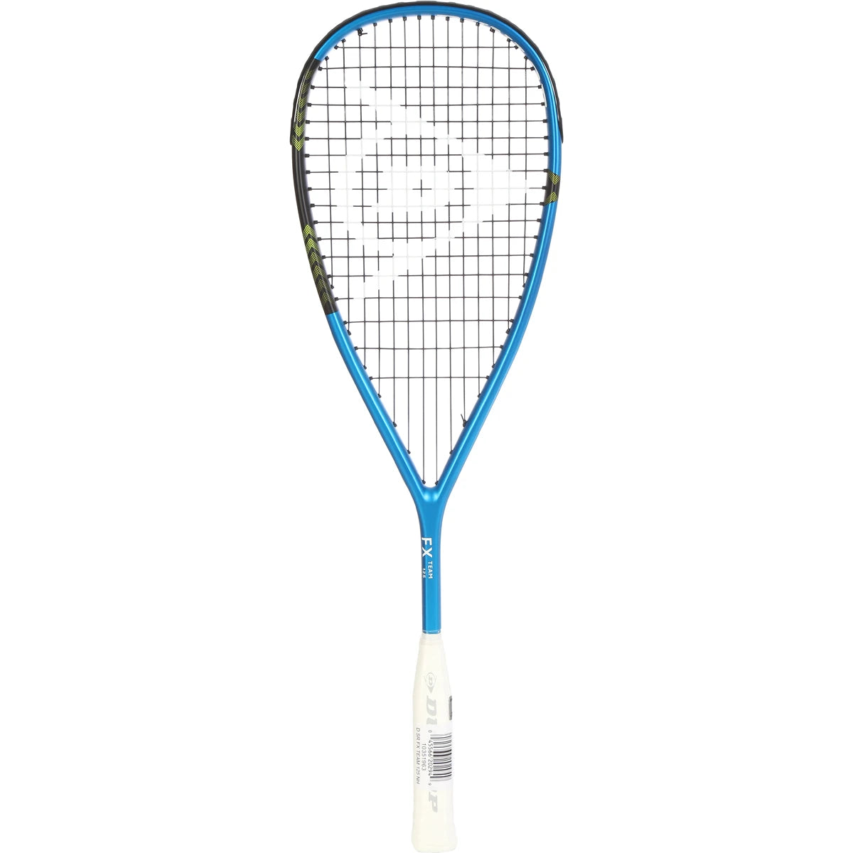 DUNLOP FX TEAM 125 SQUASH RACQUET (STRUNG)