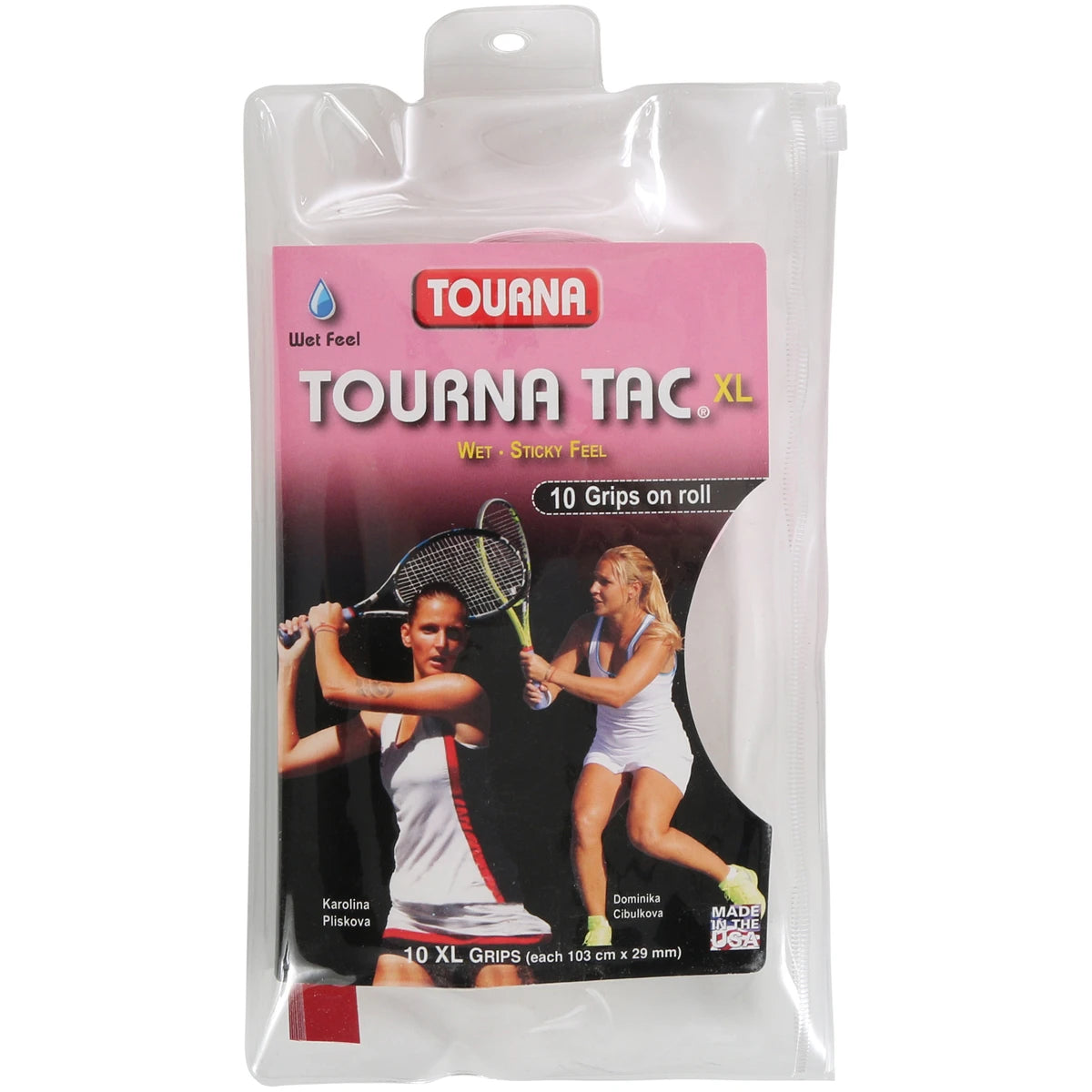 TOURNA TAC XL OVERGRIPS x10