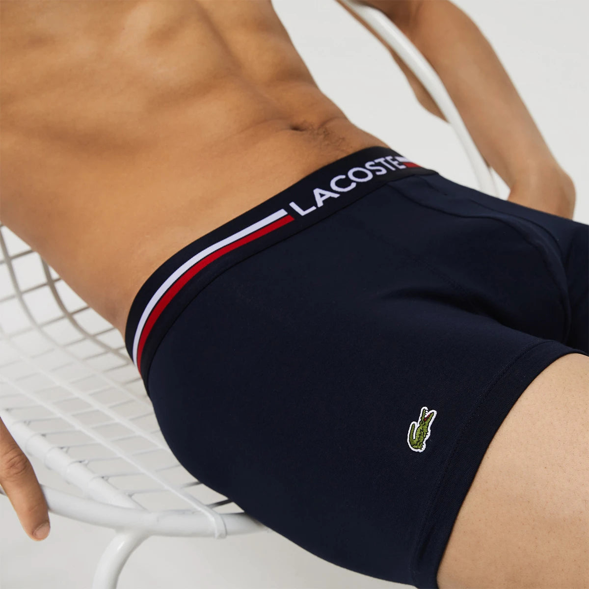 PACK OF 3 LACOSTE SHORT BOXERS