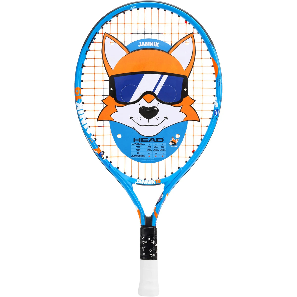 RAQUETTE HEAD JUNIOR JANNIK 19