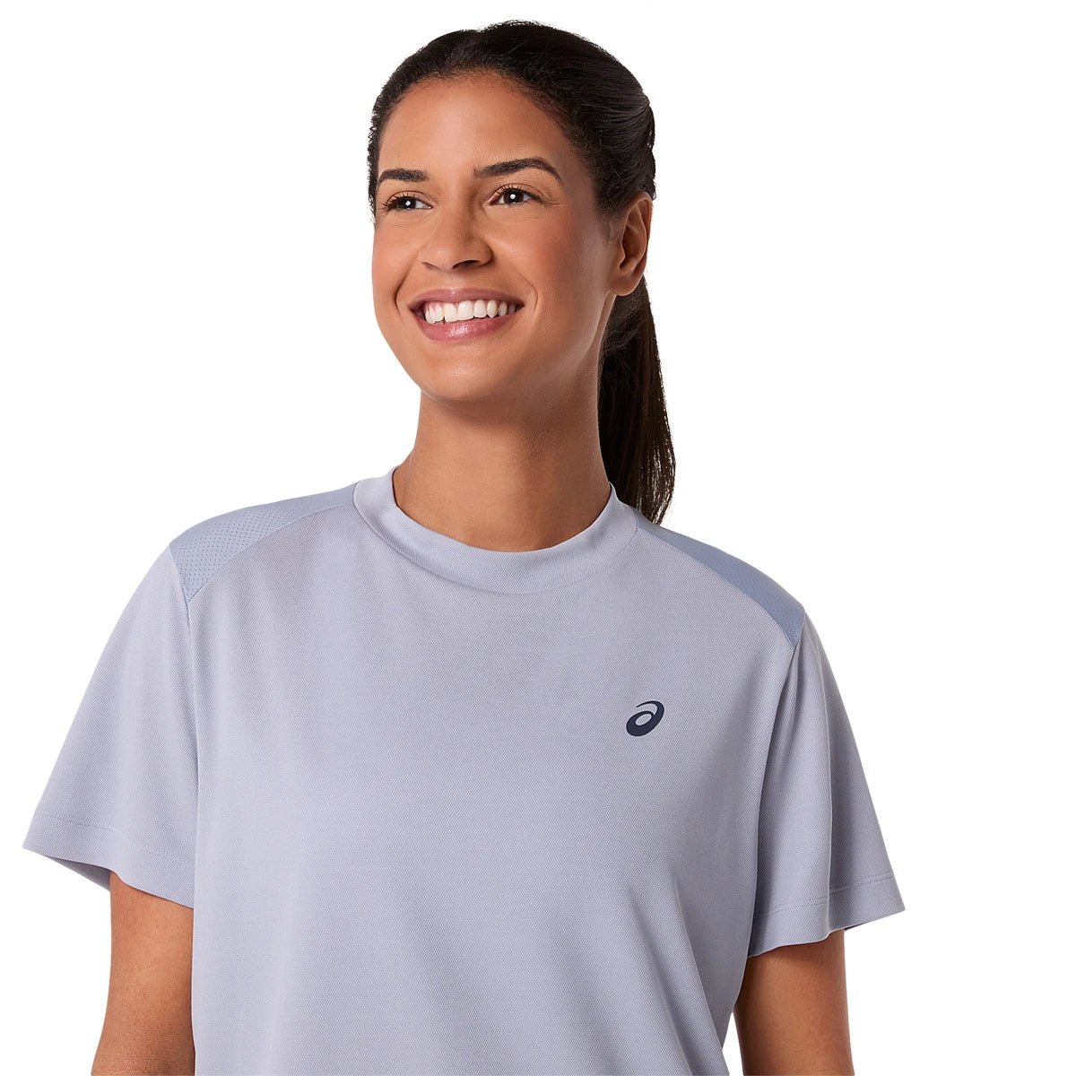 T-SHIRT ASICS FEMME COURT