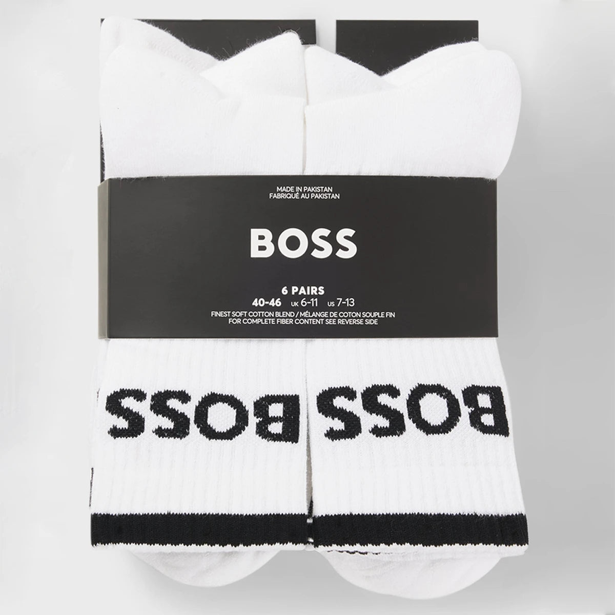 6 Paires de Chaussettes Boss Stripe