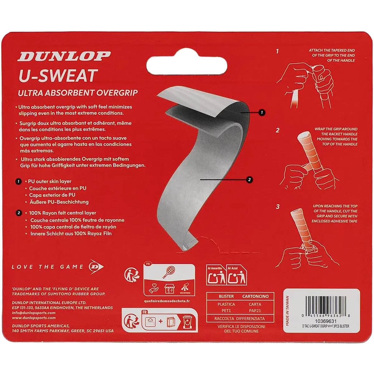 Surgrips Dunlop U-Sweat X3