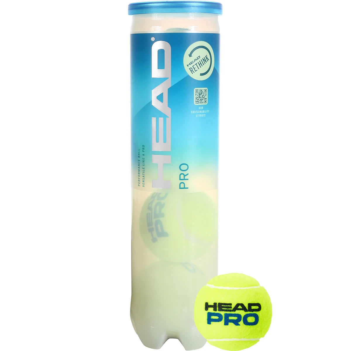 TUBE DE 4 BALLES HEAD PRO