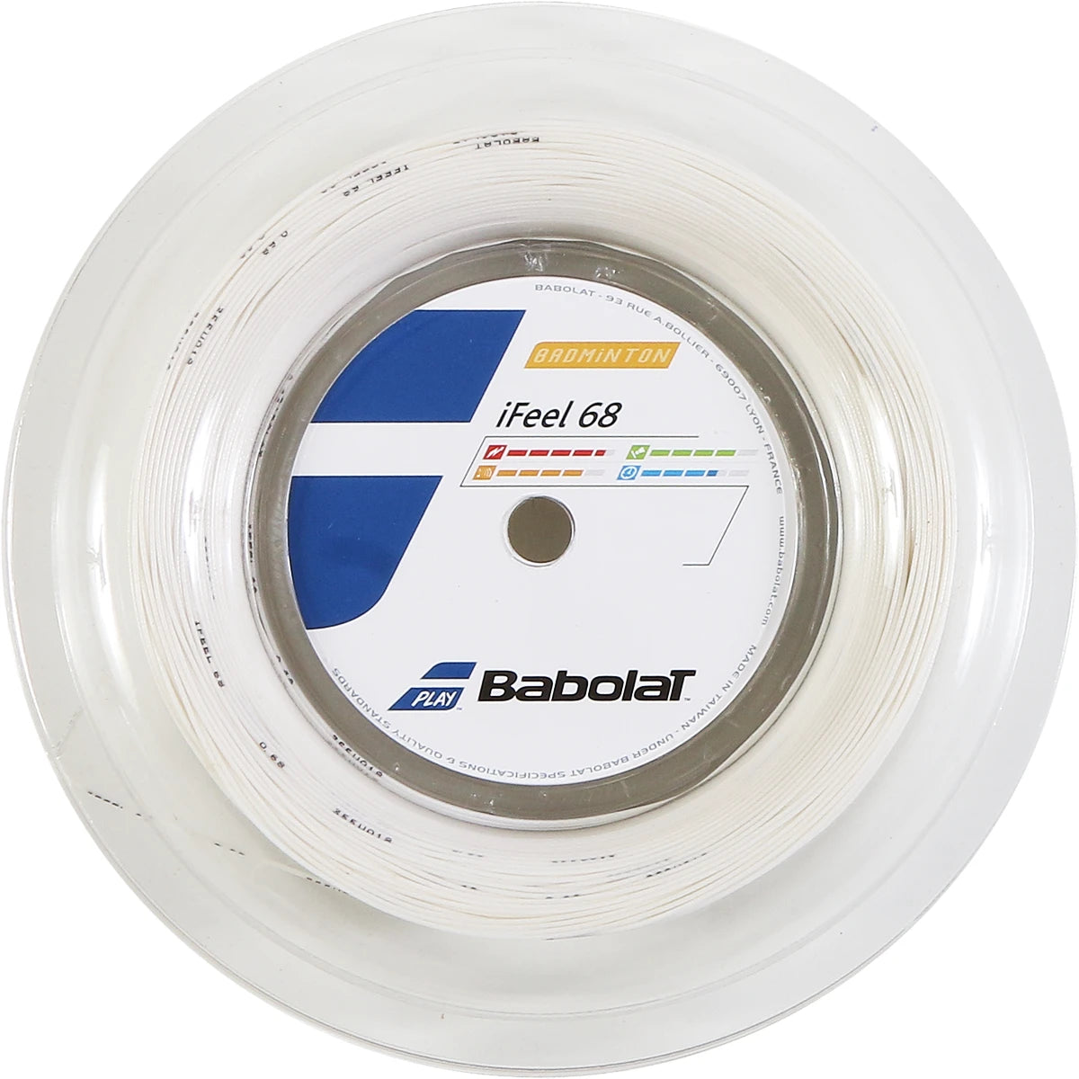 BOBINE BADMINTON BABOLAT IFEEL 68 (200 METRES)