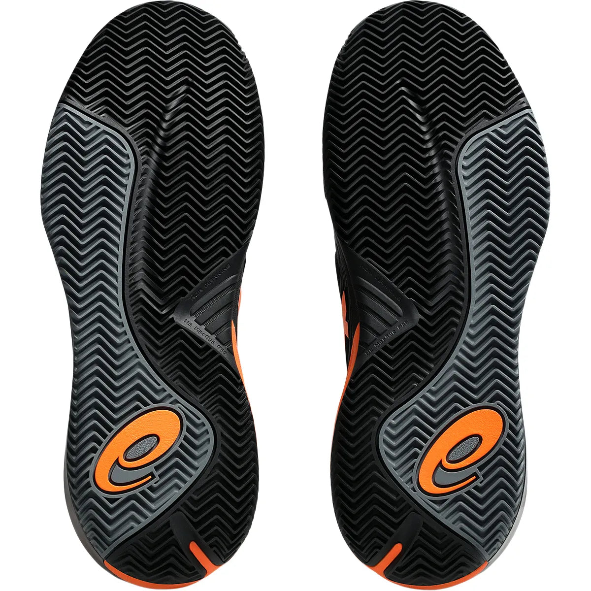 ASICS GEL RESOLUTION X TENNISSCHUHE AUF ROTSCHUTTBODEN