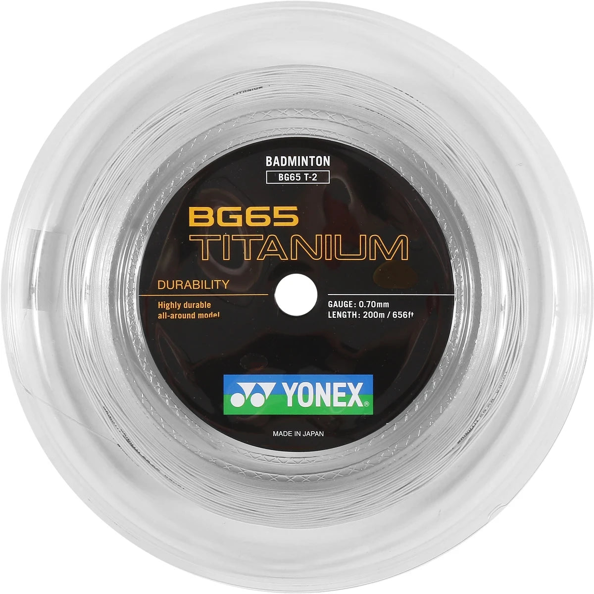 SAITENROLLE BADMINTON YONEX BG65TI (200 METER)