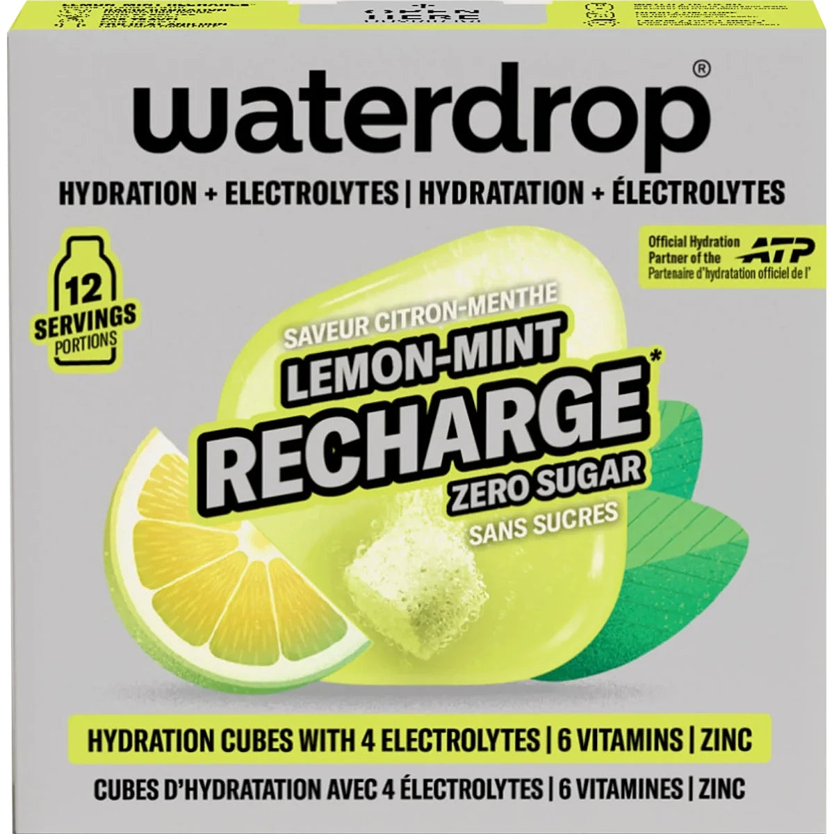 MICROLYTE WATERDROP LEMON MINT RECHARGE