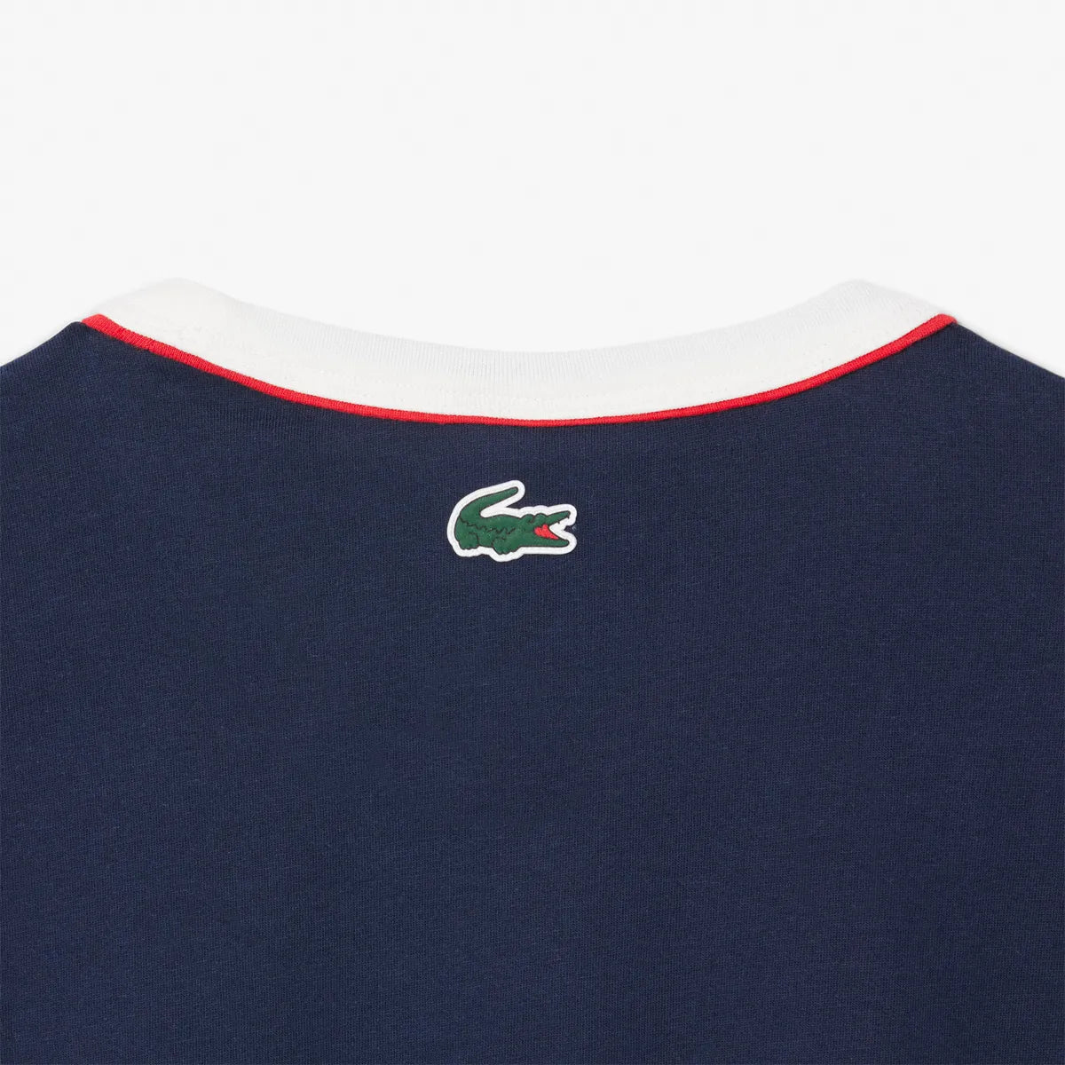 T-SHIRT LACOSTE FEMME HERITAGE